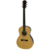 Aria AP-15 Parlour Acoustic Guitar in Natural