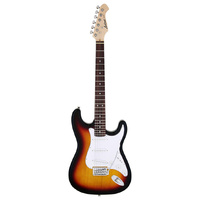 Aria STG-003 Series Electric Guitar in 3-Tone Sunburst