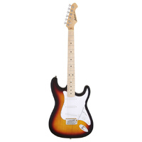 Aria STG-003M Series Electric Guitar in 3-Tone Sunburst