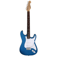 Aria STG-003 Series Electric Guitar in Metallic Blue