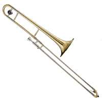 Blessing BTB-1287 Tenor Trombone (Bb) in Clear Lacquer Finish