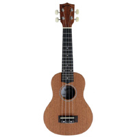 Kealoha BU-Series Soprano Ukulele in Natural Matt Finish