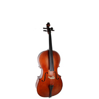 Ernst Keller CB295E Series 1/4 Size Cello Outfit in Antique Semi-Matte Finish