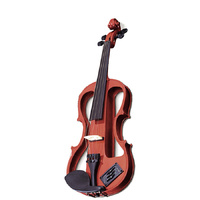 Carlo Giordano EV202 Series 3/4 Size Electric Violin in Natural