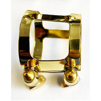 J.Michael Metal Alto Saxophone Ligature in Gold Finish