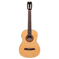 Kohala KG100 Series AC/EL Classical/Nylon String Guitar in Natural