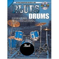 Progressive Blues Drums  Book/CD