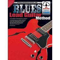 Progressive Blues Lead Guitar Method Book/Online Audio