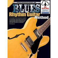 Progressive Blues Rhythm Guitar Method Book/Online Audio