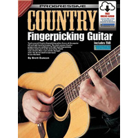 Progressive Country Fingerpicking Guitar Book/Online Audio