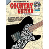 Progressive Country Guitar Technique Book/CD