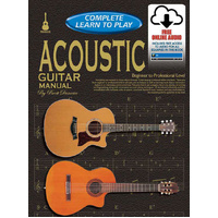 Progressive Complete Learn To Play Acoustic Guitar Book/Online Audio