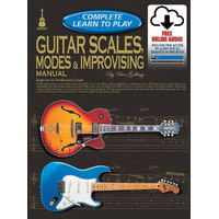 Progressive Complete Learn To Play Scales Book/Online Audio