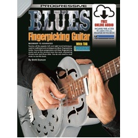 Progressive Blues Fingerpicking Guitar Book/Online Audio