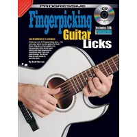 Progressive Fingerpicking Guitar Licks Book/CD