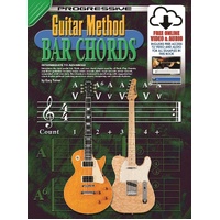 Progressive Guitar Method Bar Chords Book/Online Video & Audio