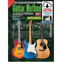 Progressive Guitar Method Book 1 Supplement Book/Online Video & Audio