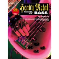 Progressive Heavy Metal Techniques for Bass Book/CD