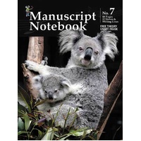 Progressive Manuscript Book 7 Notebook. 48-Pages/12 Stave 