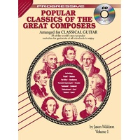 Progressive Popular Classics Of The Great Composers Volume 1 Book/CD