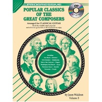 Progressive Popular Classics Of The Great Composers Volume 3 Book/CD