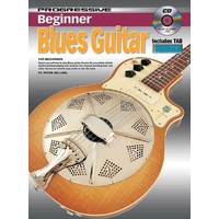 Progressive Beginner Blues Guitar Book/CD