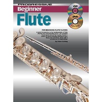 Progressive Beginner Flute Book/CD/DVD