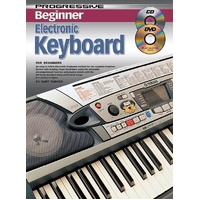 Progressive Beginner Keyboard Book/CD/DVD