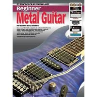 Progressive Beginner Metal Guitar Book/CD(2)/DVD(2)/DVD-Rom(2)