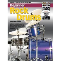 Progressive Beginner Rock Drums Book/CD/DVD(2)/DVD-Rom