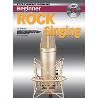 Progressive Beginner Rock Singing Book/CD