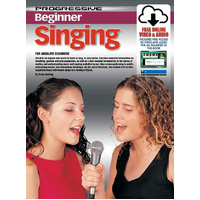 Progressive Beginner Singing Book/Online Video & Audio