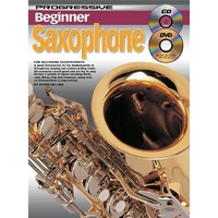 Progressive Beginner Saxophone Small Book/DVD