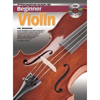 Progressive Beginner Violin Book/CD