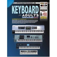 Progressive Keyboard for Adults Book/CD/DVD(2)/DVD-Rom