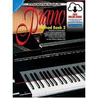 Progressive Piano Method  Book 2 Book/Online Video & Audio