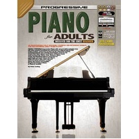 Progressive Piano for Adults Book/CD/DVD(2)/DVD-Rom