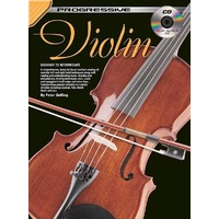 Progressive Violin Method Book/CD