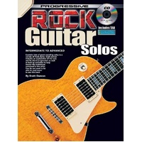 Progressive Rock Guitar Solos Book/CD