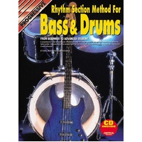 Progressive Rhythm Section Method for Bass & Drums Book/CD