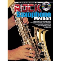 Progressive Rock Saxophone Method Book/CD