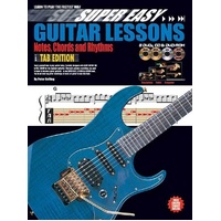 Super Easy Guitar Lessons - Notes, Chords & Rhythms with Tab Book/CD/DVD(2)/DVD-Rom