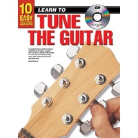 10 Easy Lessons Learn To Tune Guitar Book/CD