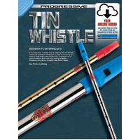 Progressive Tin Whistle Book/Online Video & Audio