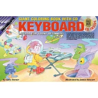 Progressive Keyboard Book 1 for Young Beginners Giant Colouring Book