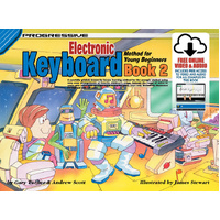 Progressive Keyboard Book 2 for Young Beginners Book/Online Video & Audio