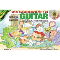 Progressive Guitar Method 1 for Young Beginners Colouring Book/CD/DVD