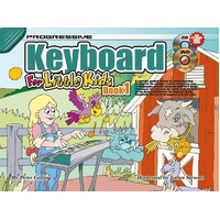 Progressive Keyboard Book 1 for Little Kids Book/CD/DVD