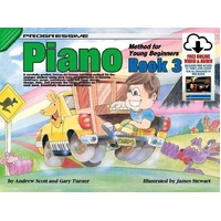 Progressive Piano Book 3 for Young Beginners Book/Online Video & Audio