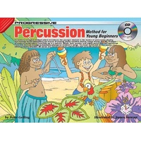 Progressive Percussion Method for Young Beginners Book/CD